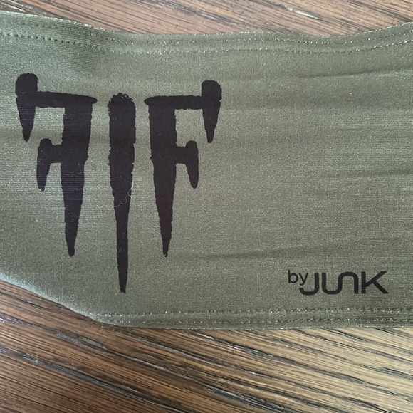 JUNK brand army green headband - Picture 2 of 5